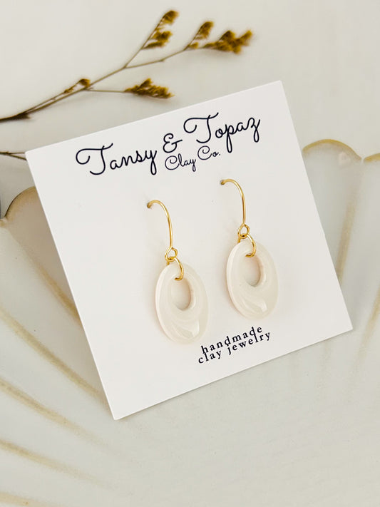 Spring Color Season Mini Geometric Dangle Earrings