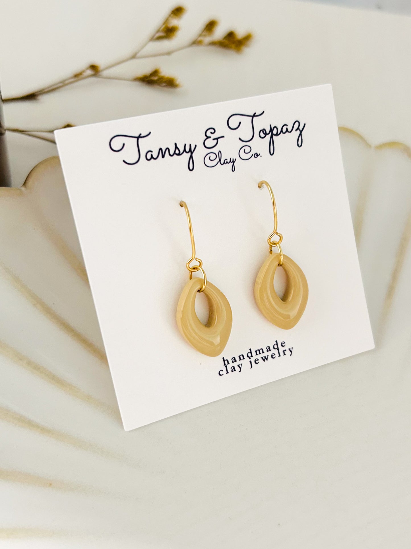 Spring Color Season Mini Geometric Dangle Earrings