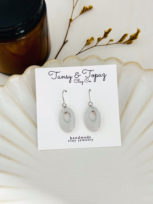 Winter Color Season Mini Geometric Dangle Earrings